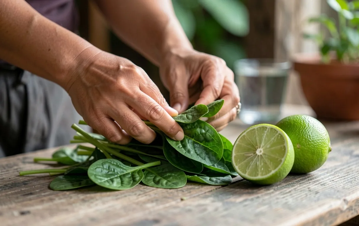Fresh ingredients at Slim Habit